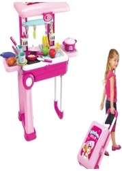 Generic Little Chef 2-In-1 Luggage Kitchen Play Set With Lights Sound