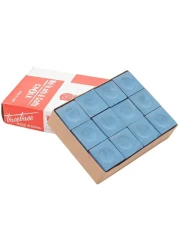 ULTIMAX Billiard/Pool Cue Chalk Box Billiard CHALK, 12 Cubes