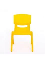 XIANGYU (28 سم) كرسي بلاستيك للأطفال قابل للتكديس في الهواء الطلق للأطفال