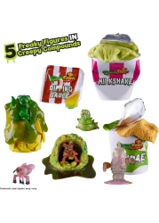 Terror Fried 08094 Slimy Box، عندما تسوء الوجبات السريعة، المقتنيات الإجمالية مع Slime، الأولاد الذين تتراوح أعمارهم بين 4-10 سنوات، لعب مركب متعدد، متعدد الألوان
