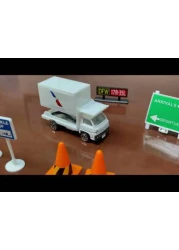 Daron American Airlines Airport Playset with DieCast Metal Model Airplane with Plastic Parts Cars and Transportation Toys for Kids Ages 3