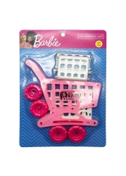 Barbie Mini Shopping Cart Toy