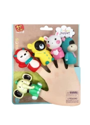 تون توي لعبة دمى الأصابع - متعدد الألوان