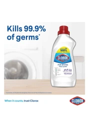 Clorox Clothes Liquid Stain Remover &amp; Supreme Whitener For White Clothes 900ml