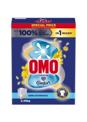 Omo Semi-Automatic Powder Laundry Detergent Active 2.25kg Pack of 2