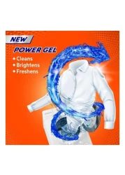 تايد كور + باور جل منظف سائل ناعم نسيم الأزهار 1.8 لتر حزمة من 2