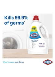 Clorox Clothes Liquid Stain Remover and Supreme Whitener For White Clothes 3L