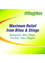 MAX Bug Bite Relief Maximum Itch Relief from Bug Bites and Stings Stops Pain Relieves Itching Reduces Infection 05 oz Travel Pen Dauber