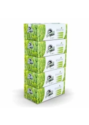 Bamboona Facial Tissue White 200 Sheets 5 Rolls