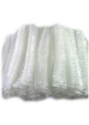 Generic-CK763 Disposable Waterproof Shower Cap- 100pcs