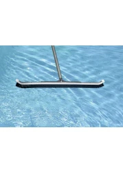 Poolmaster 36Inch AluminumBack Swimming Pool Brush Commercial Collection