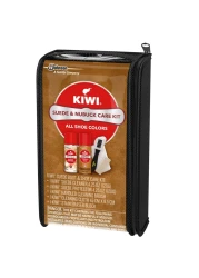 KIWI Suede and Nubuck Shoe Cleaner Kit For Shoes Boots and More Includes Cleaner Protector Brush Cloth Eraser Block