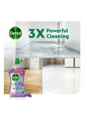 Dettol 3X Antibacterial Power Floor Cleaner Lavender 900ml