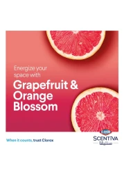 Clorox Scentiva Disinfecting Wipes Grapefruit &amp; Orange Blossom 75 Wet Wipes
