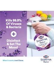 Clorox Scentiva Multi Surface Spray Cleaner Tuscan Lavender 500ml
