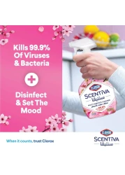 Clorox Scentiva Multi Surface Spray Cleaner Japanese Spring Blossom 500ml