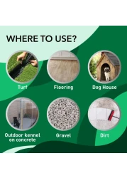 Odorcide Thornell KOE Kennel Odor Eliminator Concentrate Great for Cages Runs Floors More Pet Odor Eliminator for Home Kennel wSafe NonEnzymatic Formula 16 oz White Not A Spray Bottle