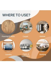 Thornell Dog OdorOff Pet Odor Eliminator Soaker Bottle 16 oz Ready to Use Dog Carpet Cleaner Soaker Dog Urine Carpet Cleaner for Home Glandular Secretions Feces Odors on Carpet Cages More