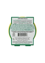 BadgerBug Repellent Organic DeetFree Mosquito Repellent with Citronella Lemongrass Easy to Use Travel Size Camping Essential Family Friendly Insect Repellent Balm 2 oz Tin 2 Pack