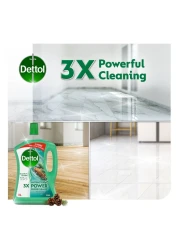 Dettol 3X Antibacterial Power Floor Cleaner Pine 3L+1.8L