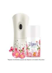 Elegant Automatic Spray REFILL &ndash; Spring Blossom &ndash; 300ML &ndash; Pack of 3, Triple Pack (300ML x 3 Pcs) &ndash; Air Freshener REFILL for Home And Bathroom, Made With ESSENTIAL OILS