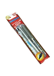 يوني-بول أي قلم حبر جاف دقيق بكرة دوارة 0.7 ملم، 2 قطعة - أزرق