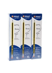 Maxi Black Lead Hb Pencil 12'S