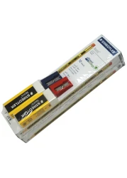 ستيدتلر نوريس أقلام HB قطعتان وممحاة 526N20 قطعتان مع مبراة 510-50 قطعتان