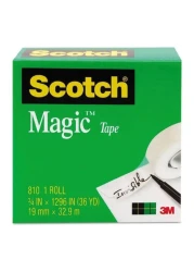 3M Scotch Magic Tape Refill Rolls Clear 32.9meter