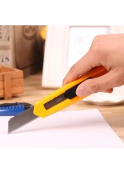 Aiwanto 2Pcs Paper Cutter Paper Trimmer Cutter Knife Blade Cutter For Office School (Yellow)