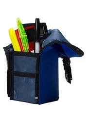Caseit The Cup Zippered Pencil Case with Grommet Blue PLP01BLU