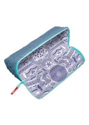 Maped Effect Empty Pencil Case Blue