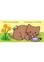 Usborne That's Not My Kitten: Touch and Feel Book, Early Learning, Interactive Story, Kids Favorite Animals