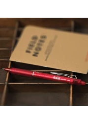 Pilot FriXion Clicker Retractable Erasable Gel Pens Fine Point Red 6 Pack 13610
