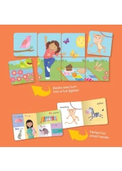 Hinkler Junior Explorers First Words Learning Library - Early Learning Books for Kids, Educational Word Recognition Set, Kids' First Words