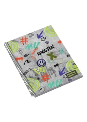 أمبار إينفيرس دفتر ملاحظات للمراهقين مربع الشكل ذو غلاف صلب كبير 24 صفحة مقاس A4