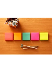 3M Post-it Cape Town Collection Sticky Note Pads Multicolour 100 PCS Pack of 5