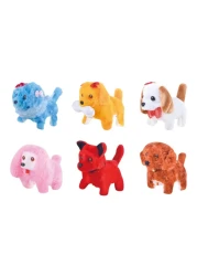 Power Joy Trendy Toyz Walking Dog Multicolour Pack of 5
