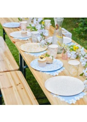 Ginger Ray Floral Paper Plates