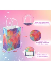 ESSEN Gift Bags For Kids Birthday Party Favors - 12 Pcs