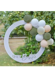 Botanical Baby Hey Baby Botanical Baby Shower Photo Booth Frame