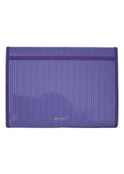 Maxi Expanding File with String A4 Size 13 Tab Purple