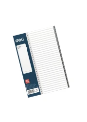 Deli Index Dividers A4 1-31