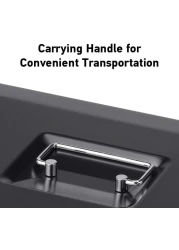 METAL CASH BOX, CASH COIN TRAY AND 2 KEYS SIZE: 150 mm x 120 mm x 80 mm