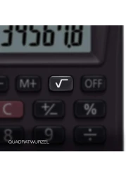 Casio HL-4A Pocket Calculator Anthracite Display 8 digits