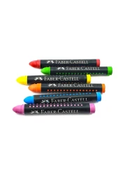 Faber-Castell Jumbo Wax Crayons Shades Multicolour 24 PCS