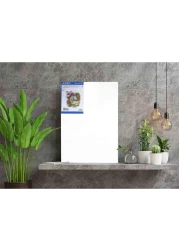 ماكسي آرتيست كانفاس لوحة25x25 سم - أبيض -