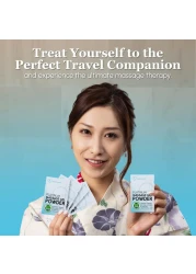 Premium Nuru Massage Gel Powder 5g Travel Sachet Makes 500ml 169 fl oz Made in Japan Paraben Glycerine Free