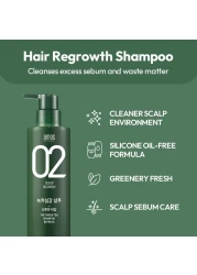 AMOS PROFESSIONALThe Green Tea Shampoo Refresh For Oily Scalp 176oz 500g AntiHair Loss Korean Hair Growth Shampoo for Cleanse Excess Sebum