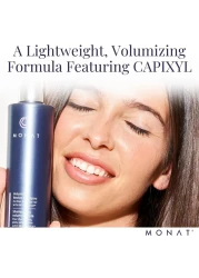 MONATVolumizing Revive Shampoo Infused wRejuveniqe Weightless Hair Shampoo adds Volume Softness to Fine Medium Hair wPea Extract Vegan UV Protectant Net Wt 237 ml 8 fl oz